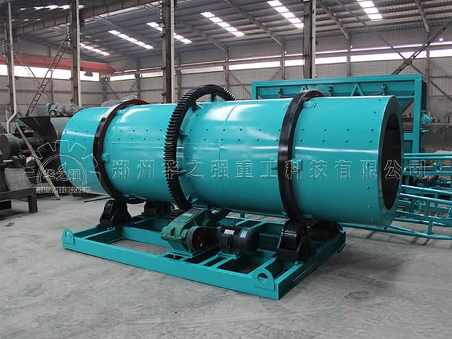 轉(zhuǎn)鼓造粒機(jī)適配廚余垃圾、污泥 造粒成型均勻